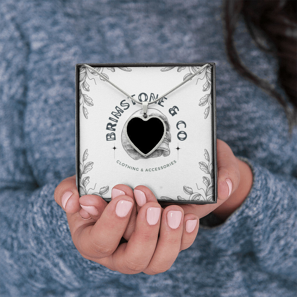 Customized/Personalized Heart Necklace