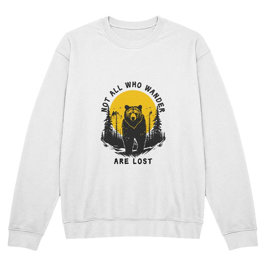 "Not All Who Wander Are Lost" Unisex Crewneck Sweatshirt