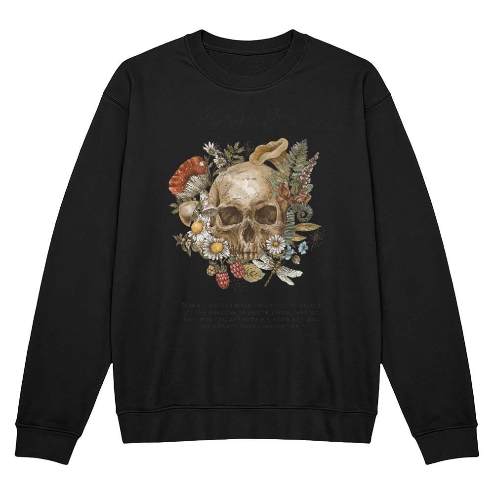 Psalm 23:4 Unisex Crewneck Sweatshirt