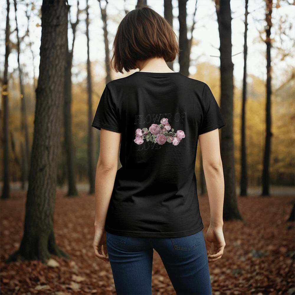 "Flower Of Love Rose" Unisex Shirt