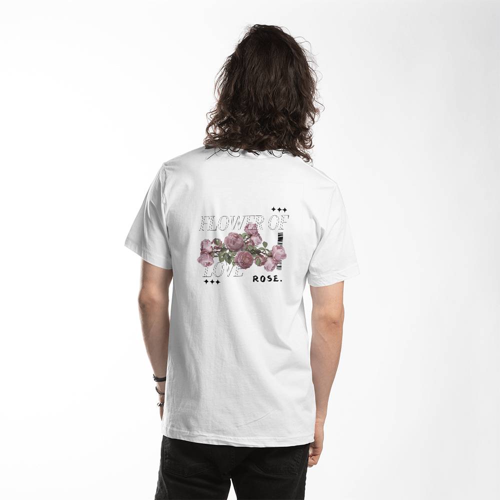 "Flower Of Love Rose" Unisex Shirt
