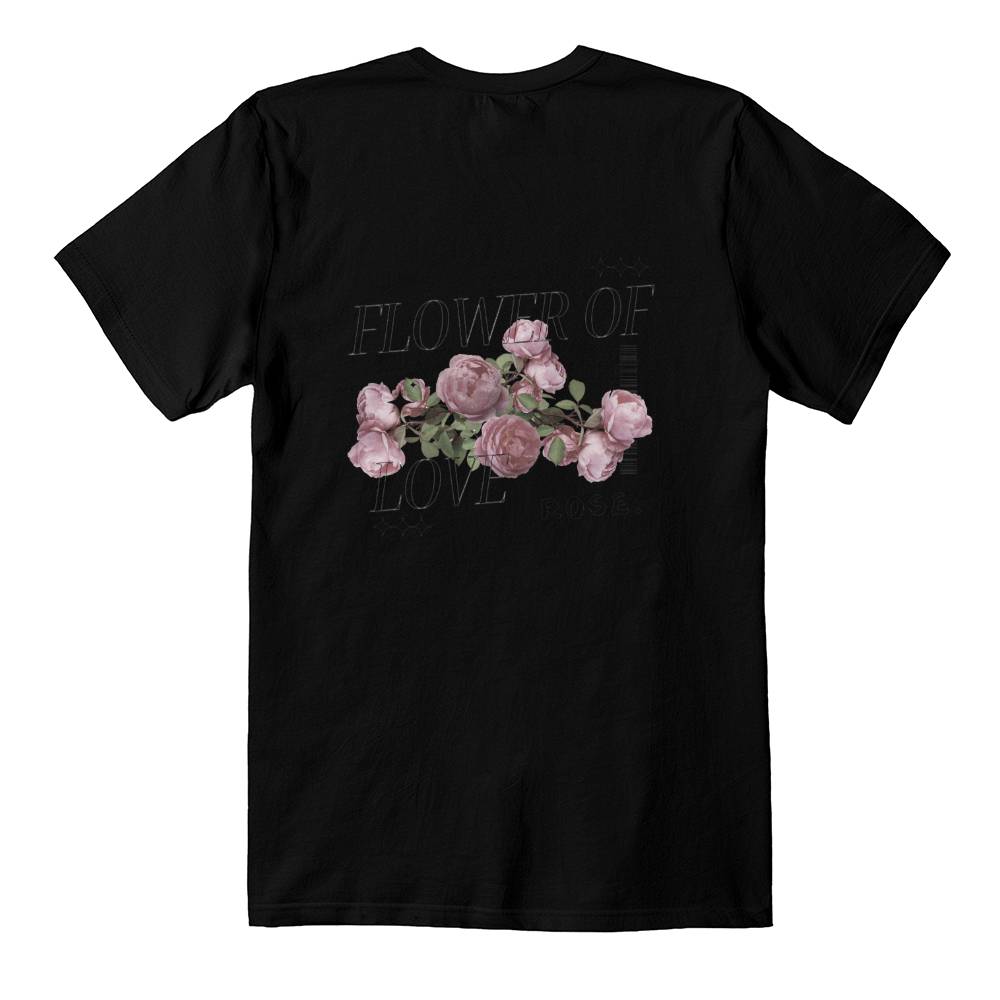 "Flower Of Love Rose" Unisex Shirt