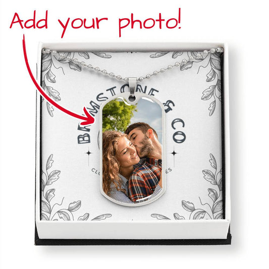 Customized/Personalized Dog Tag Necklace