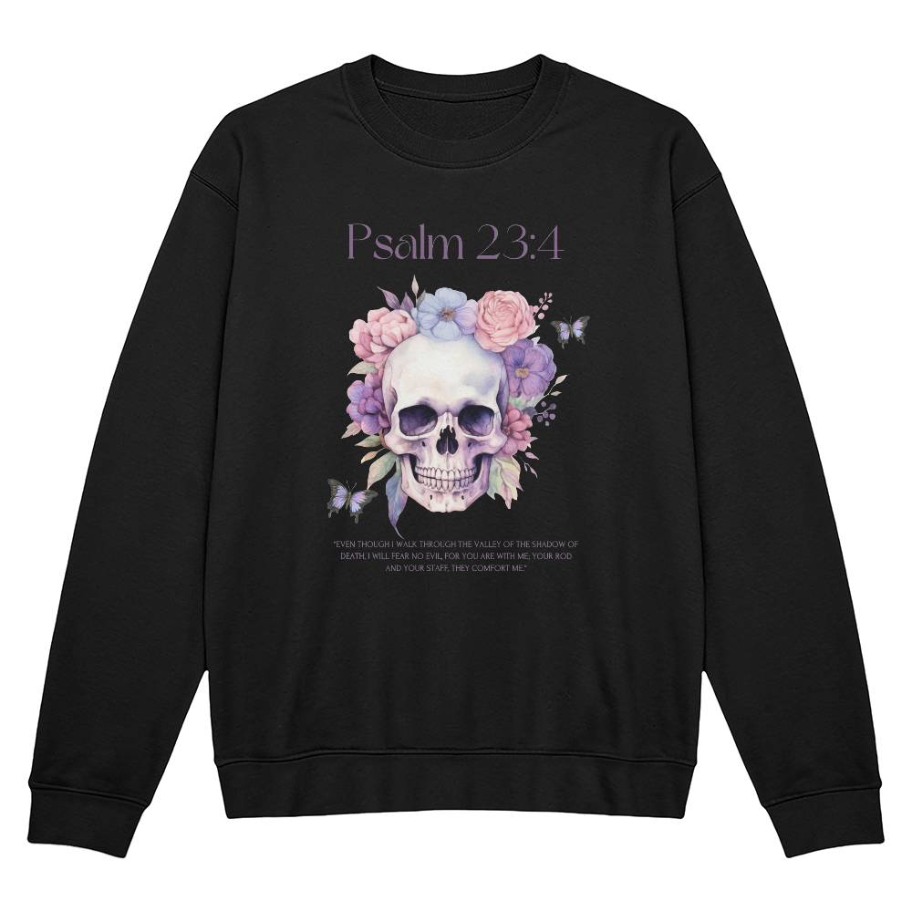 Psalm 23:4 Unisex Crewneck Sweatshirt