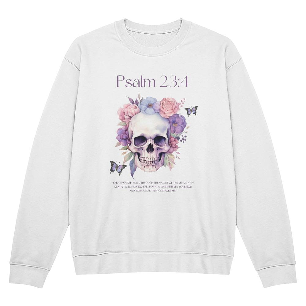 Psalm 23:4 Unisex Crewneck Sweatshirt