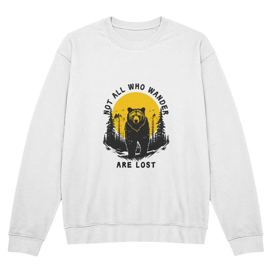 "Not All Who Wander Are Lost" Unisex Crewneck Sweatshirt