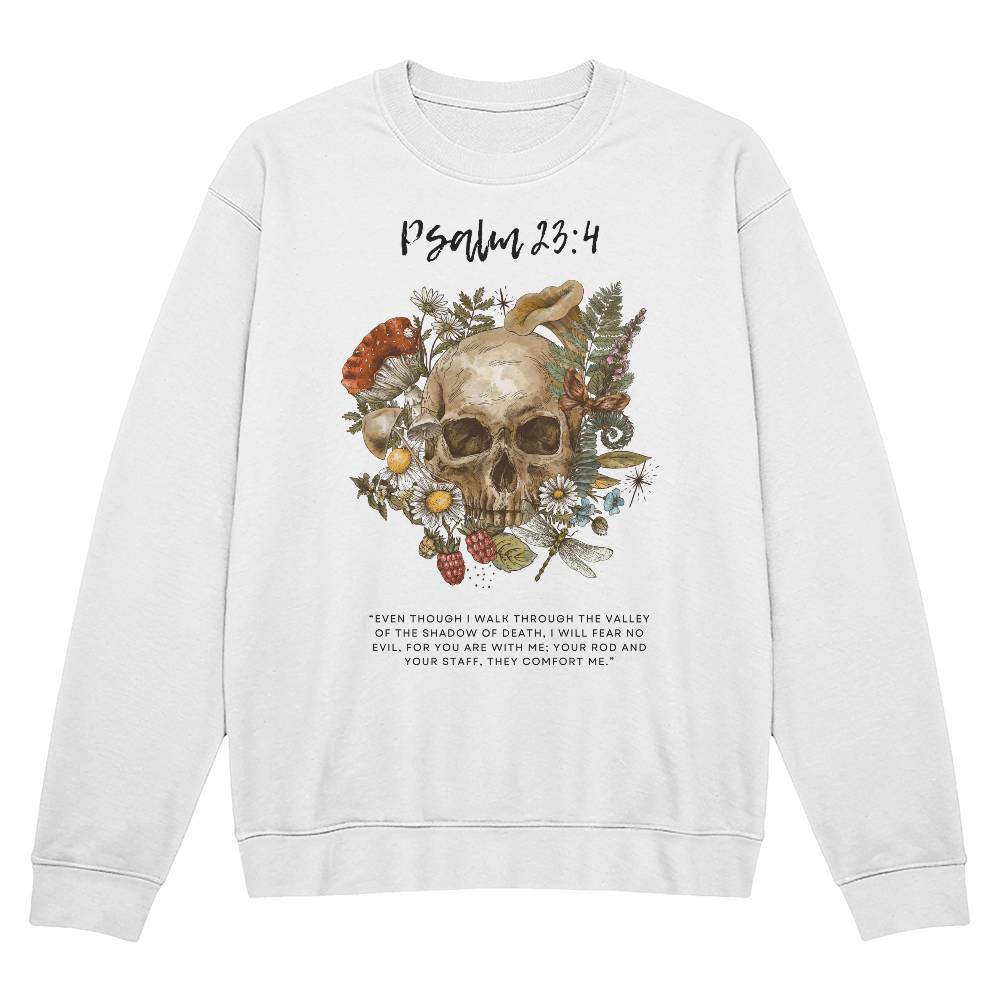 Psalm 23:4 Unisex Crewneck Sweatshirt