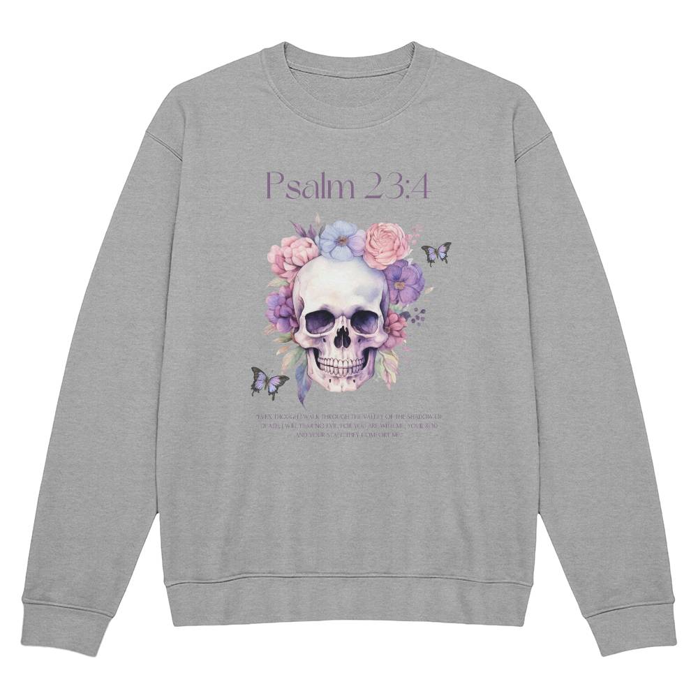 Psalm 23:4 Unisex Crewneck Sweatshirt