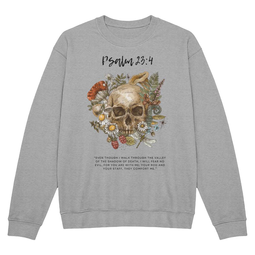 Psalm 23:4 Unisex Crewneck Sweatshirt